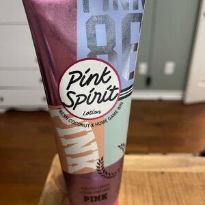 Victoria's Secret Pink Spirit Lotion - Pink and Blue